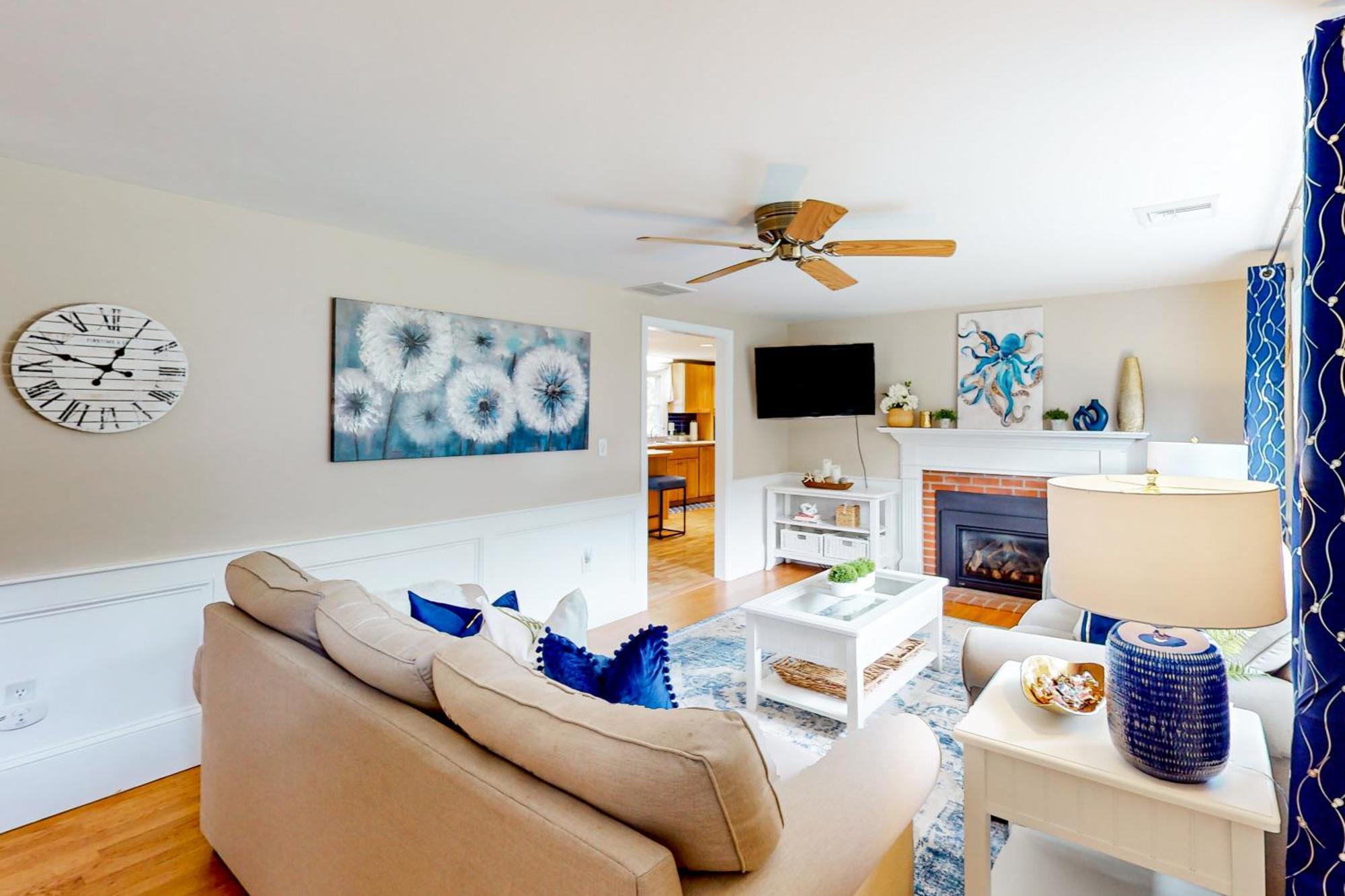Blue Octopus Hideaway Villa West Yarmouth Bagian luar foto