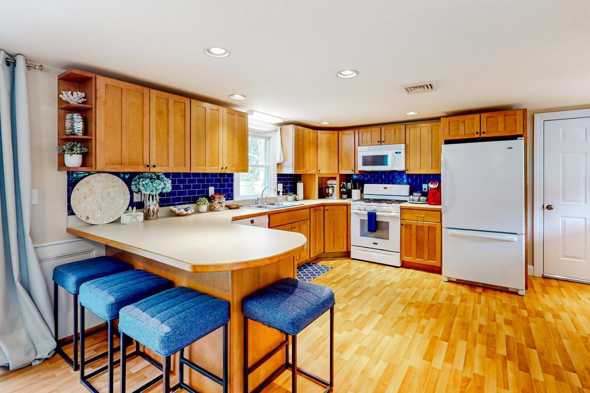 Blue Octopus Hideaway Villa West Yarmouth Bagian luar foto